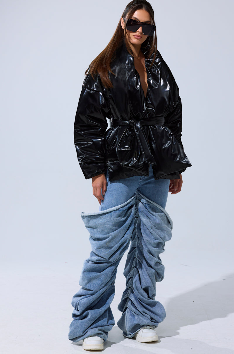 LIQUID METAL WRAP PUFFER