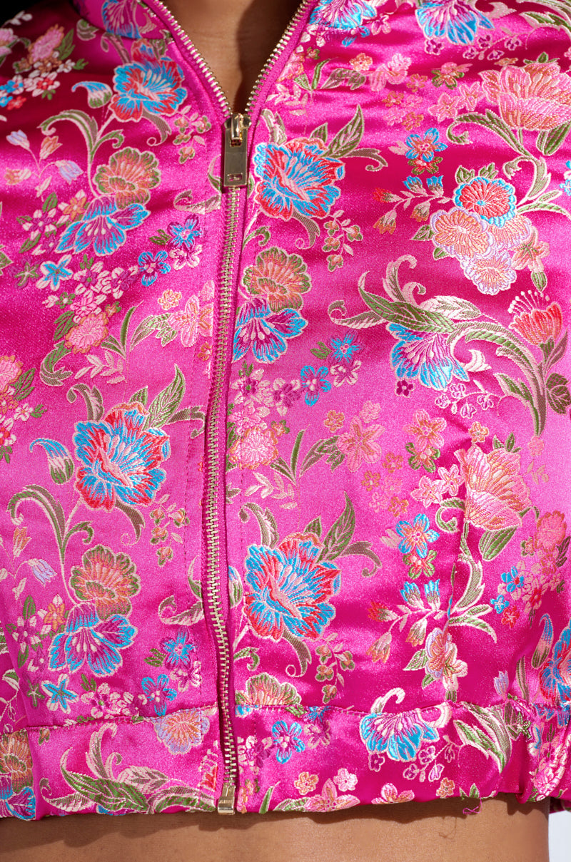 JULES BROCADE BOMBER