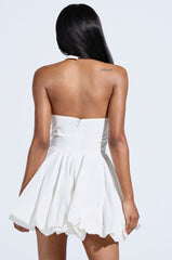 LORRAINE TIE FRONT MINI DRESS