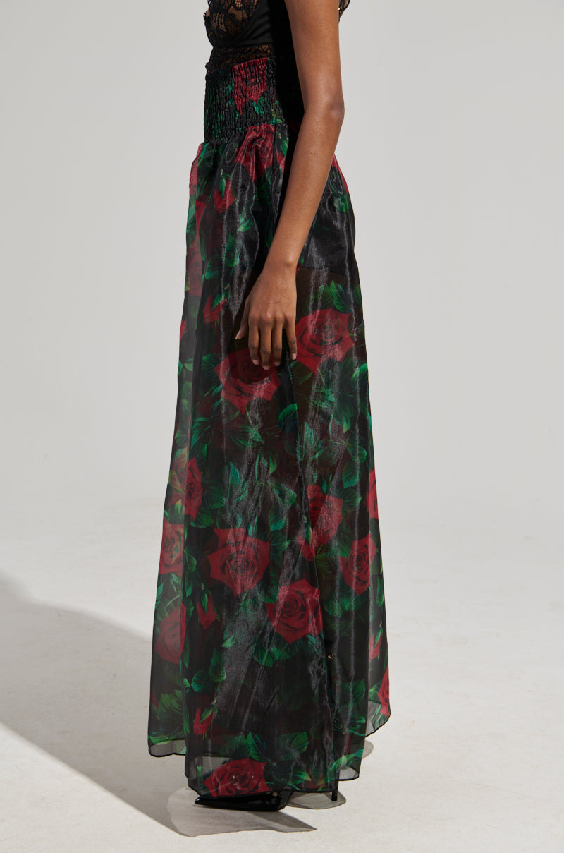 I WISH YOU ROSES PALAZZO PANT