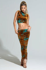 CUTE AS CAN BE MAXI SKIRT