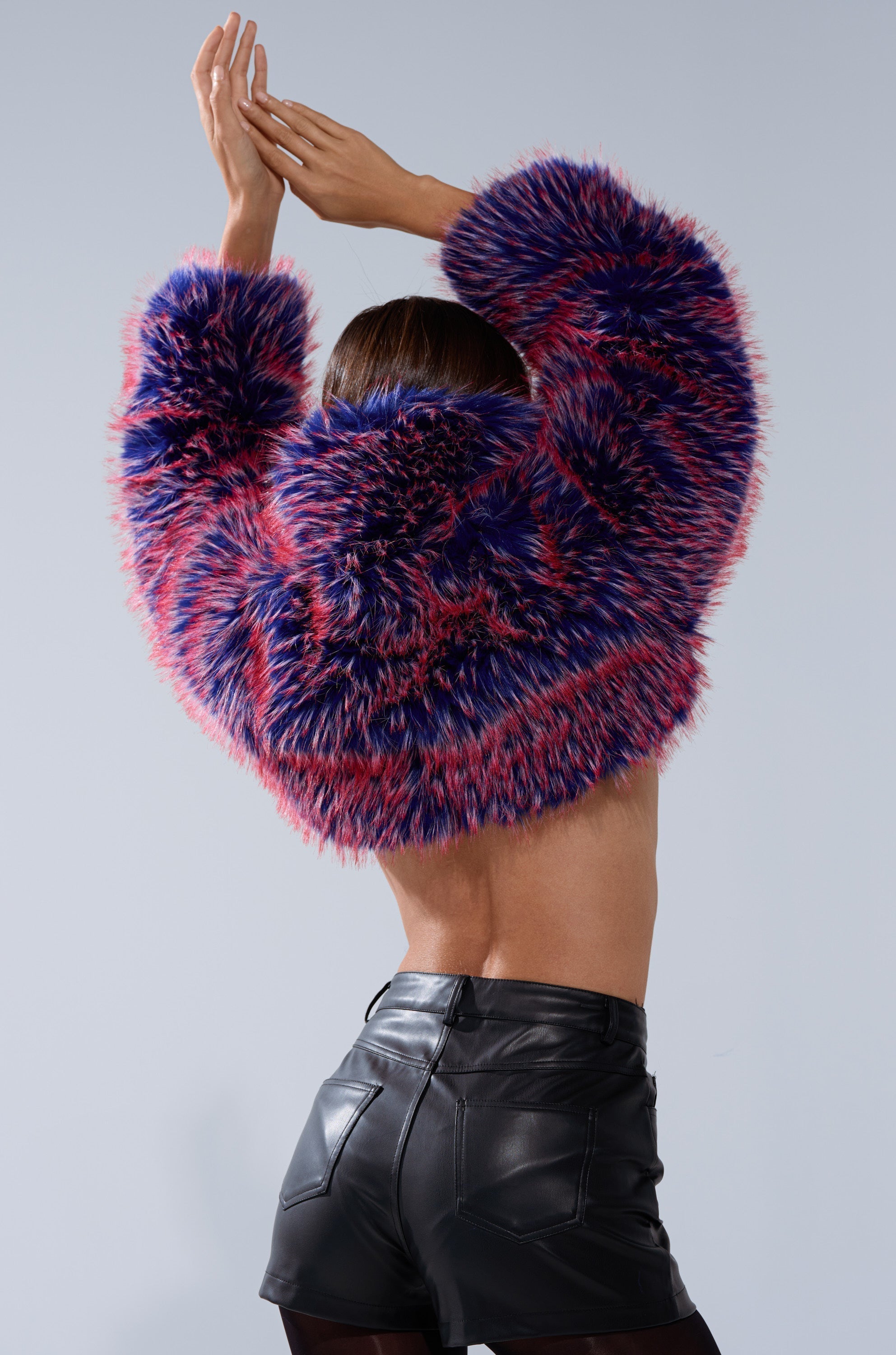 NELLIE FAUX FUR BOLERO