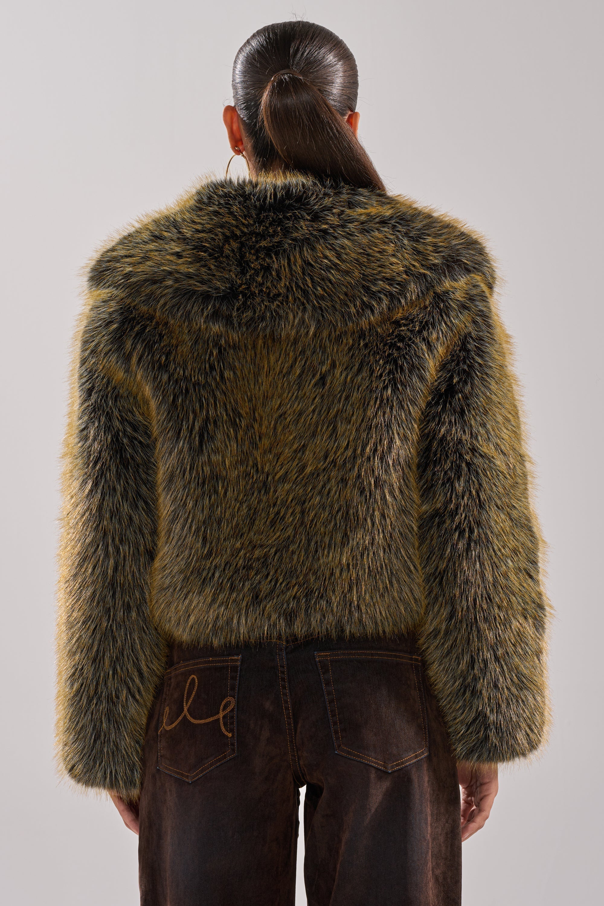 LIMONCELLO FAUX FUR COAT