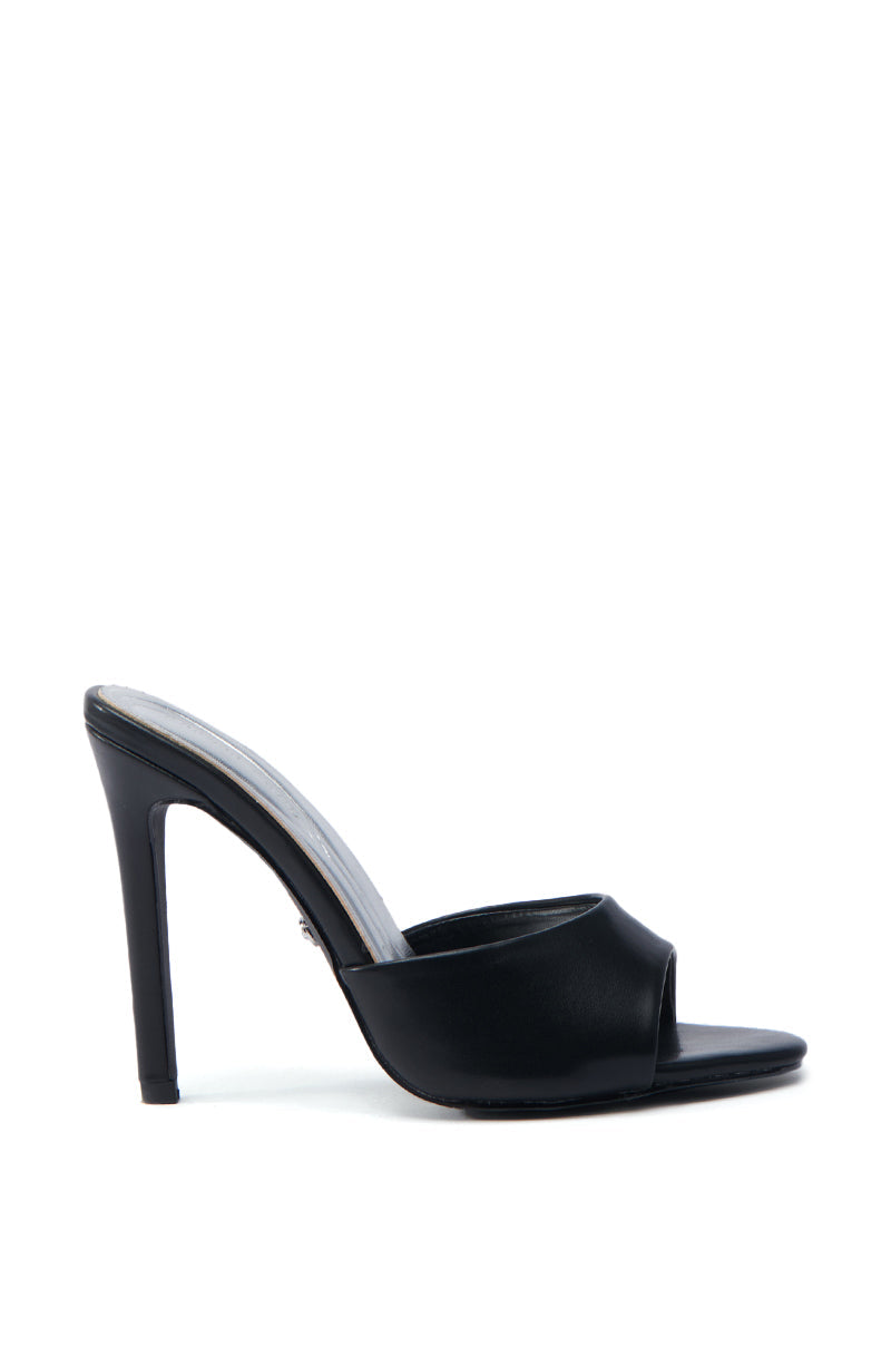 AZALEA WANG NUALA BLACK STILETTO SANDAL
