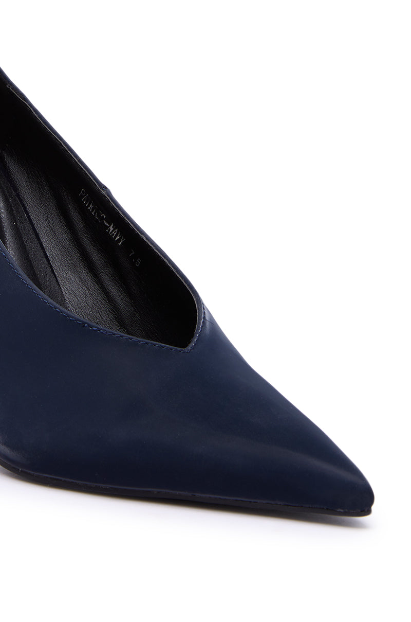 AZALEA WANG PATRICC NAVY LUXE MATERIALS PUMP