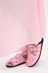 AZALEA WANG QUINBY BROCADE CLOG IN PINK