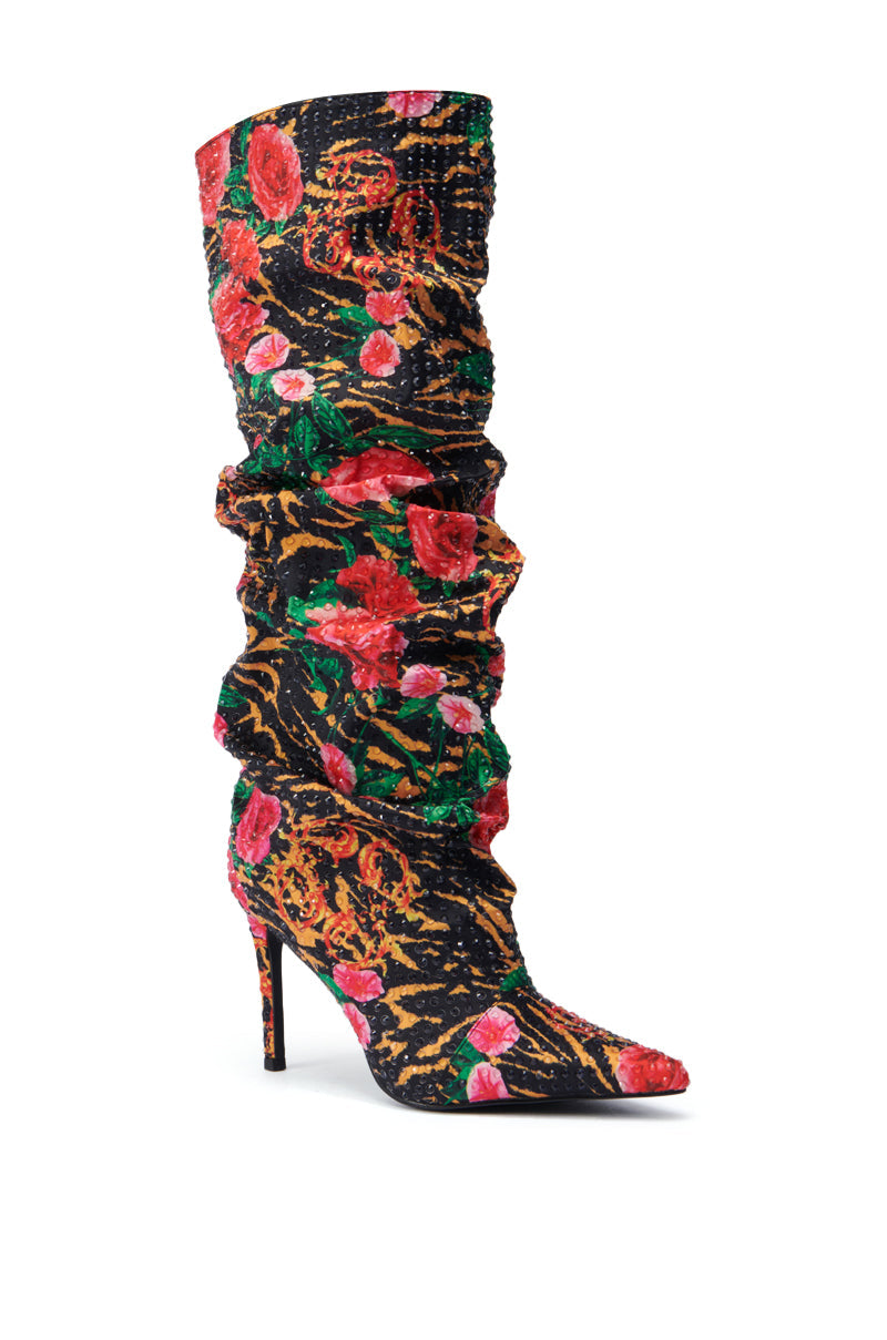 AZALEA WANG RYLAND MULTI STILETTO BOOT