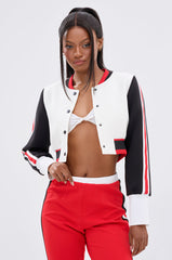 NEW RAYE CROPPED BOMBER