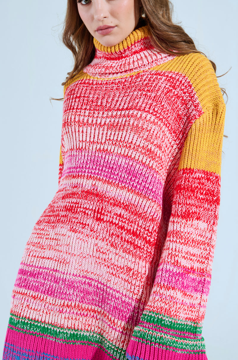 NO EFFORT NEEDED KNIT MINI DRESS