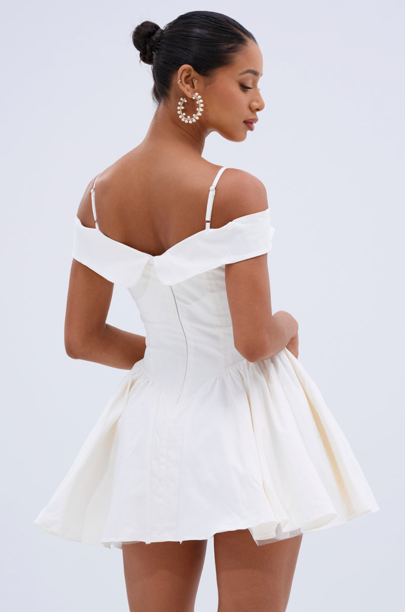 CALIFORNIA DREAMIN POPLIN MINI DRESS