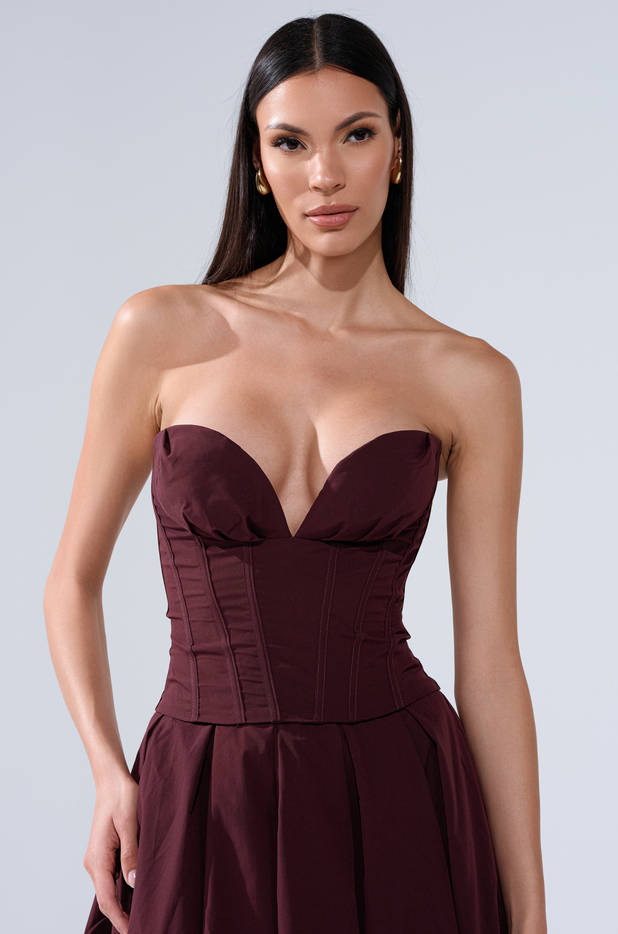 LOVE THIS FOR YOU CORSET IN BROWN
