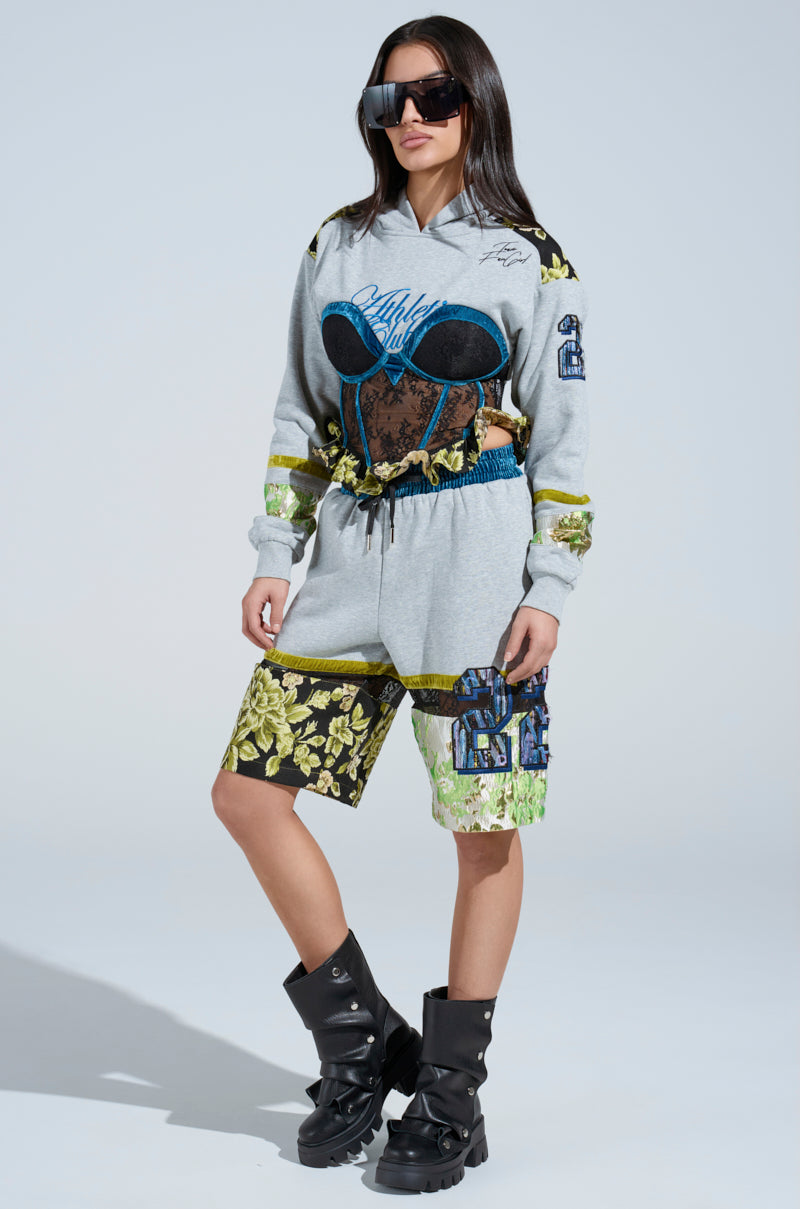 ATHLETIC CHIC HOODIE