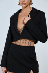 NEW CLASSIC CROPPED BLAZER