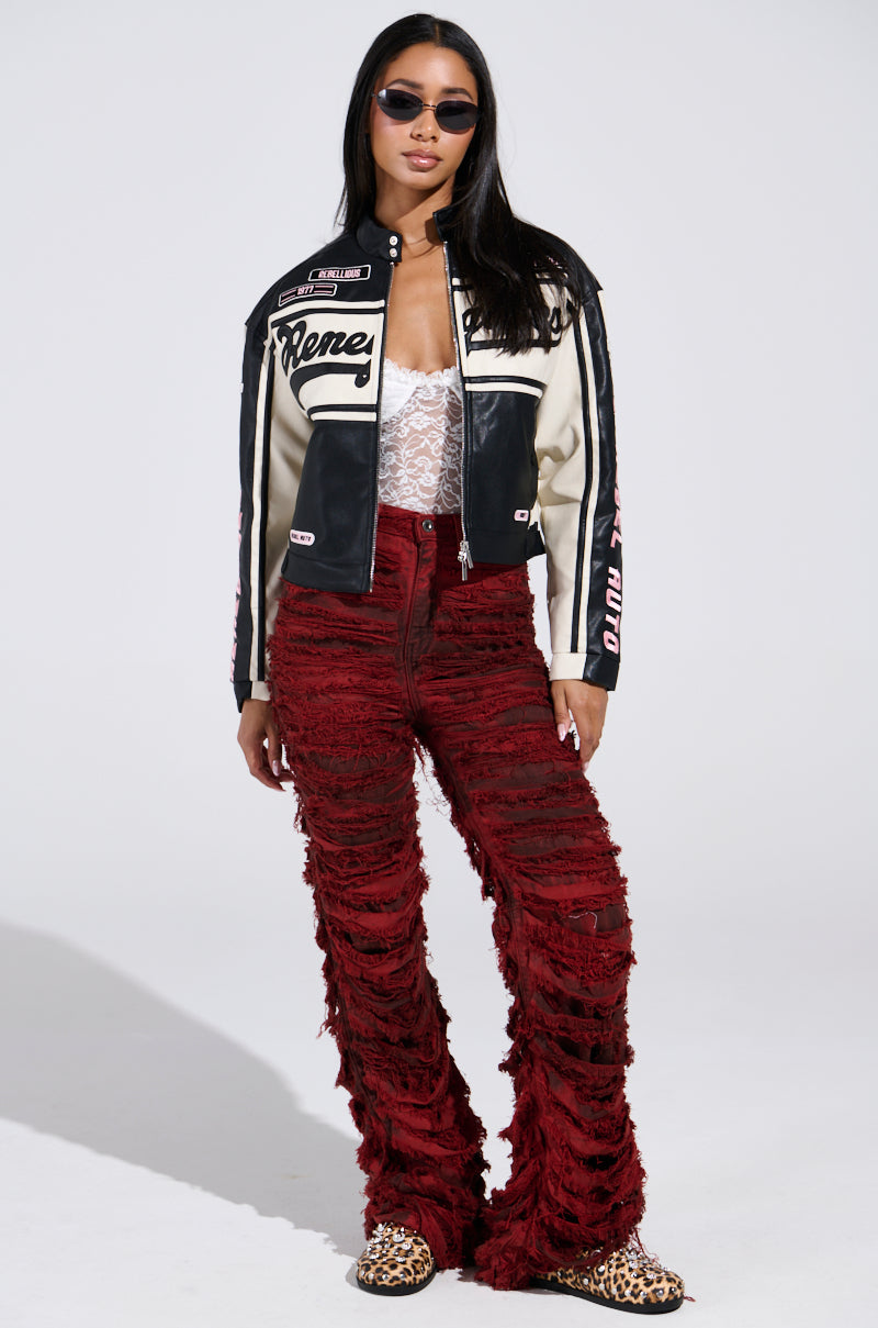 RENEGADES EMBROIDERED MOTO