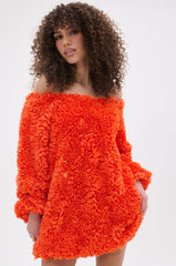 IN THE NAME OF FASHION RUFFLE MINI DRESS