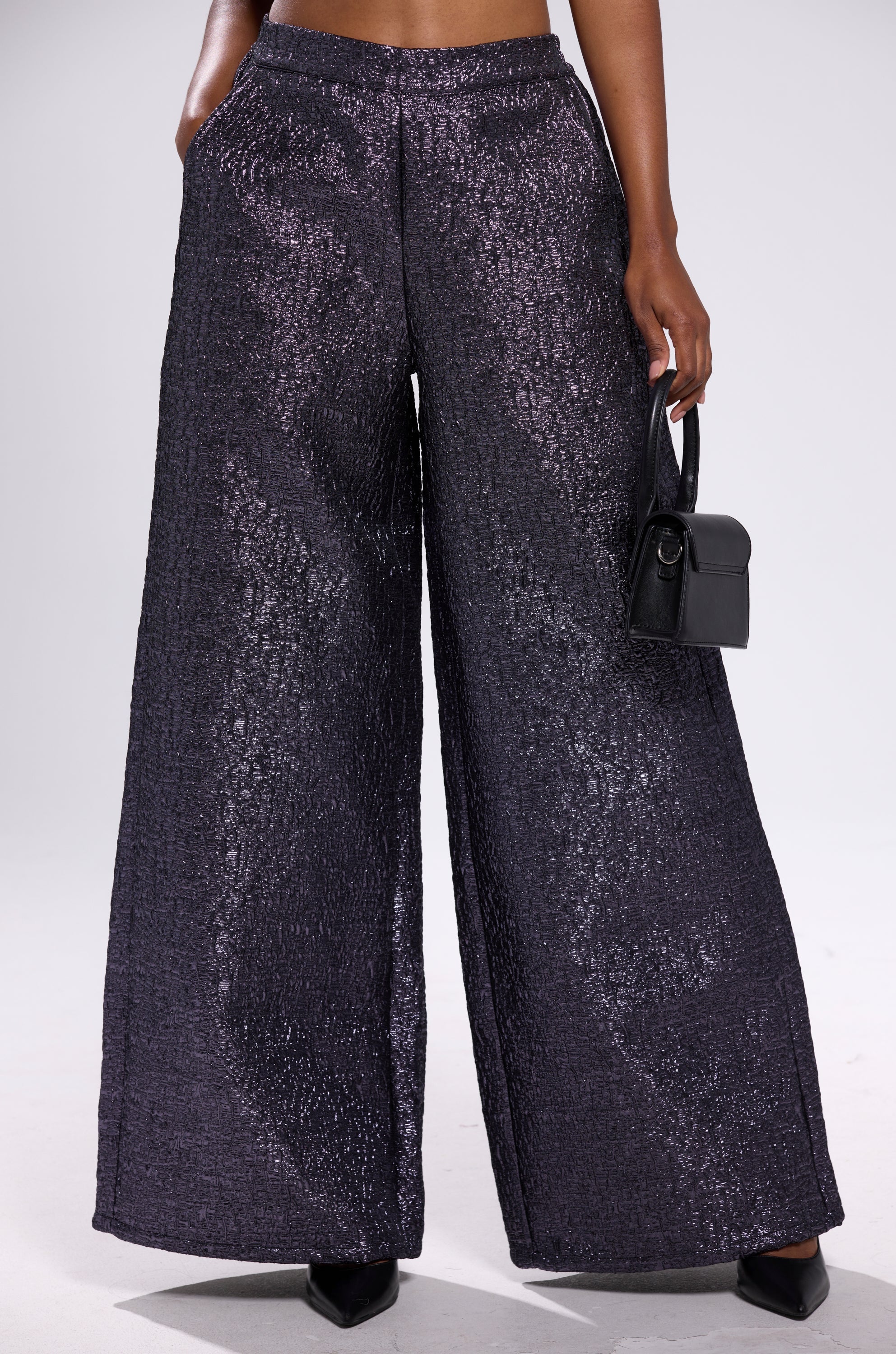 HIGH STANDARD BROCADE TROUSER