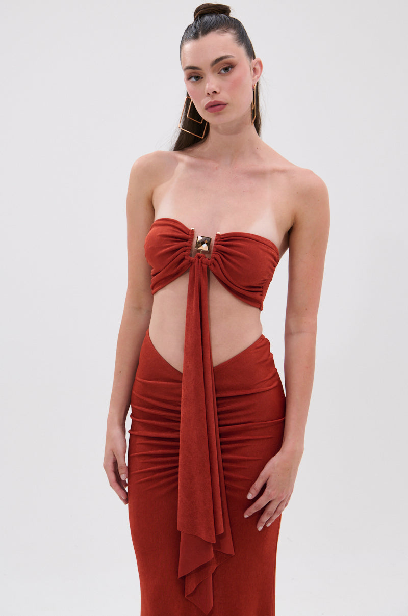 ON MY MIND SLINKY BRALETTE