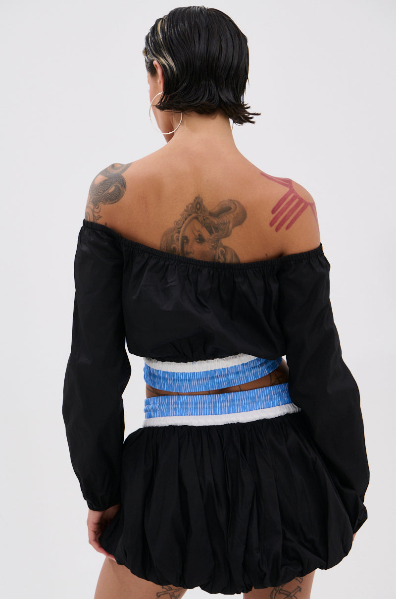 LET IT GO OFF THE SHOULDER BLOUSE