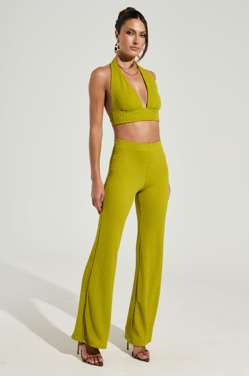 BOW BOW BOW FLARE LEGGING