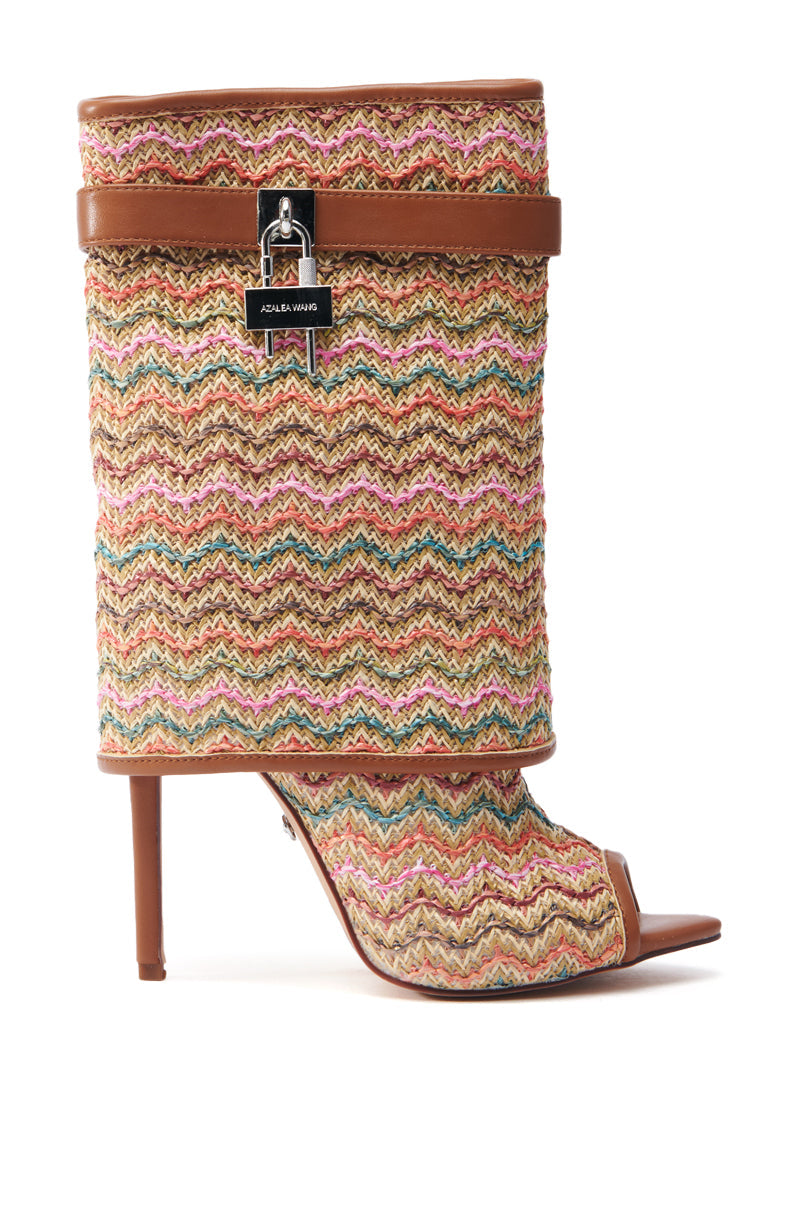 AZALEA WANG TYLOR MULTI STILETTO BOOTIE