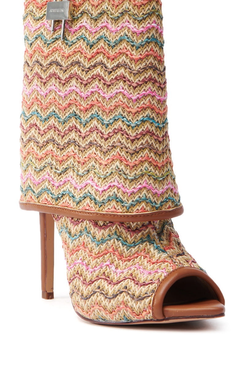AZALEA WANG TYLOR MULTI STILETTO BOOTIE