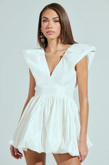 FAR GONE WHITE MINI DRESS