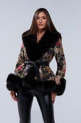 KENZY LUXE FUR TRIM MOTO