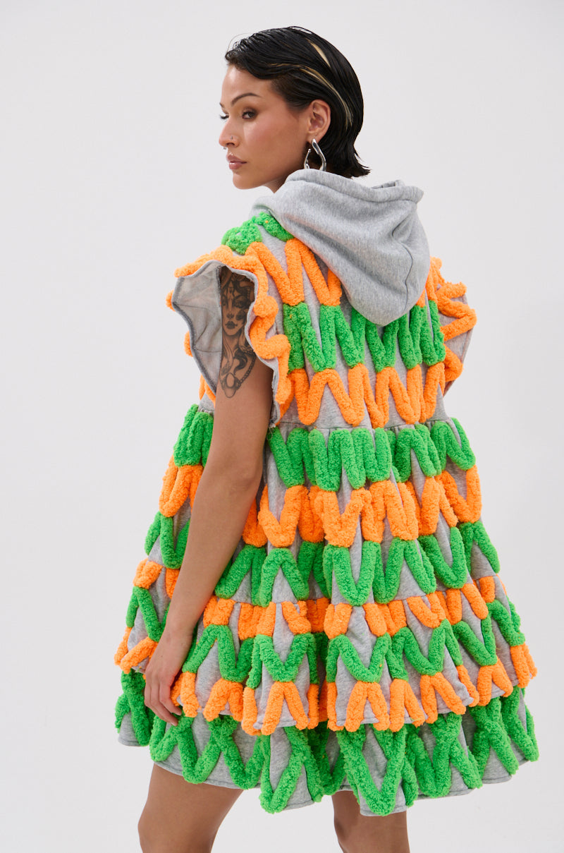 LOLO ZIGZAG MINI DRESS