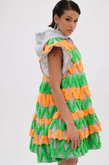 LOLO ZIGZAG MINI DRESS