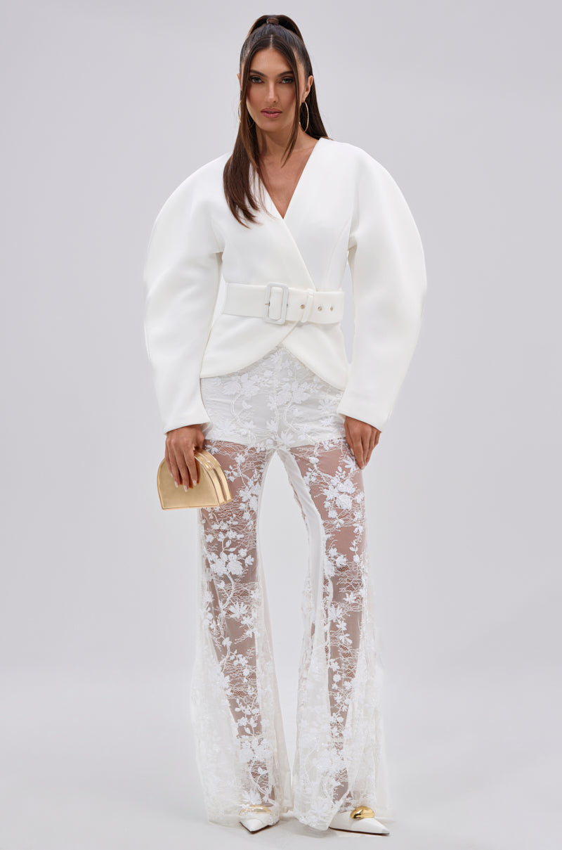 LANA SCUBA BLOUSE