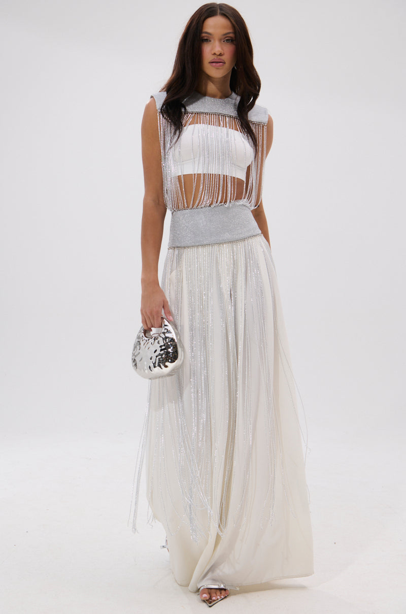 ARK SLEEVELESS CHAIN TOP