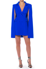 A LA MODE MINI BLAZER DRESS