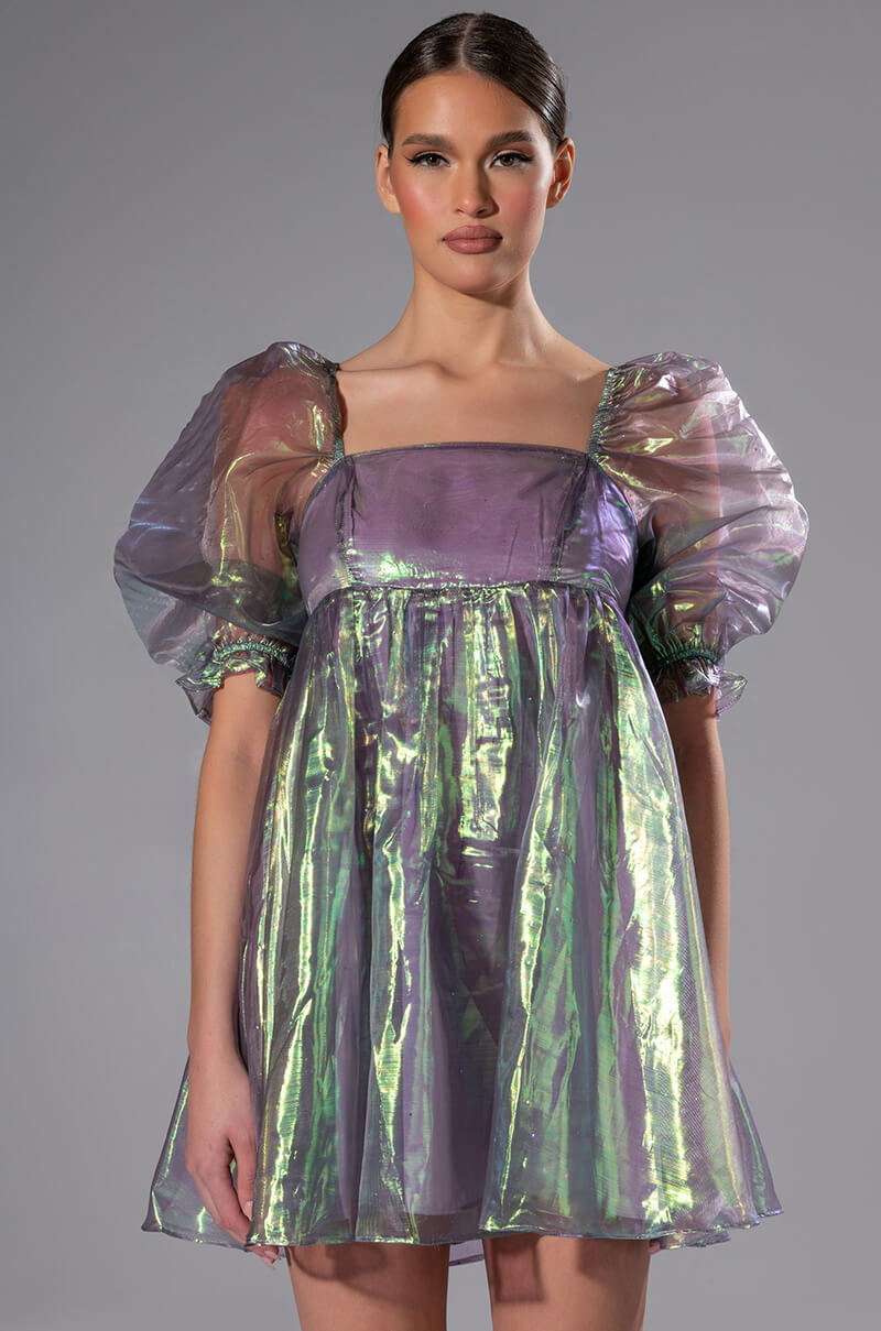 ANOTHER DREAM FLOUNCE MINI DRESS
