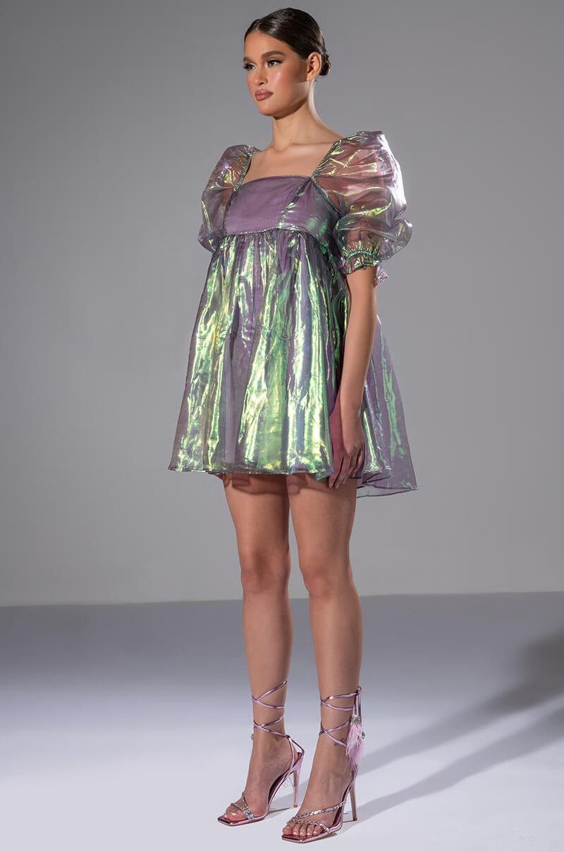 ANOTHER DREAM FLOUNCE MINI DRESS