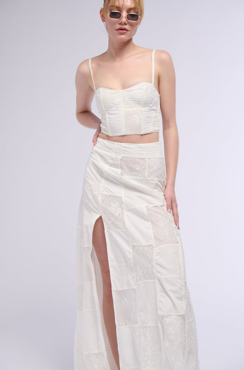 AURA PATCHWORK CORSET
