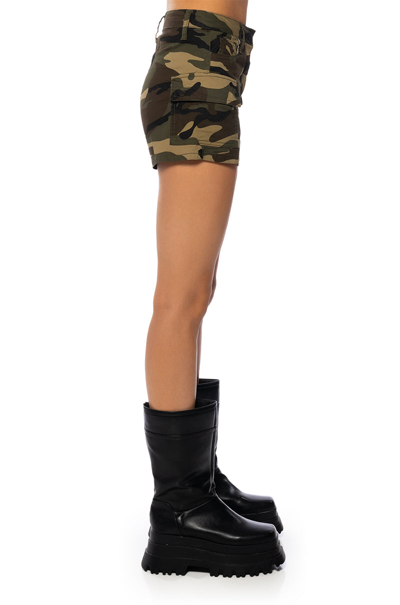 AVIATOR CAMO SHORTS