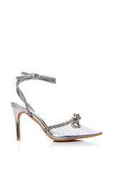AZALEA WANG CALLIOPE SILVER BOW PUMP