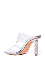 AZALEA WANG CHANTAL EMBELLISHED HEEL