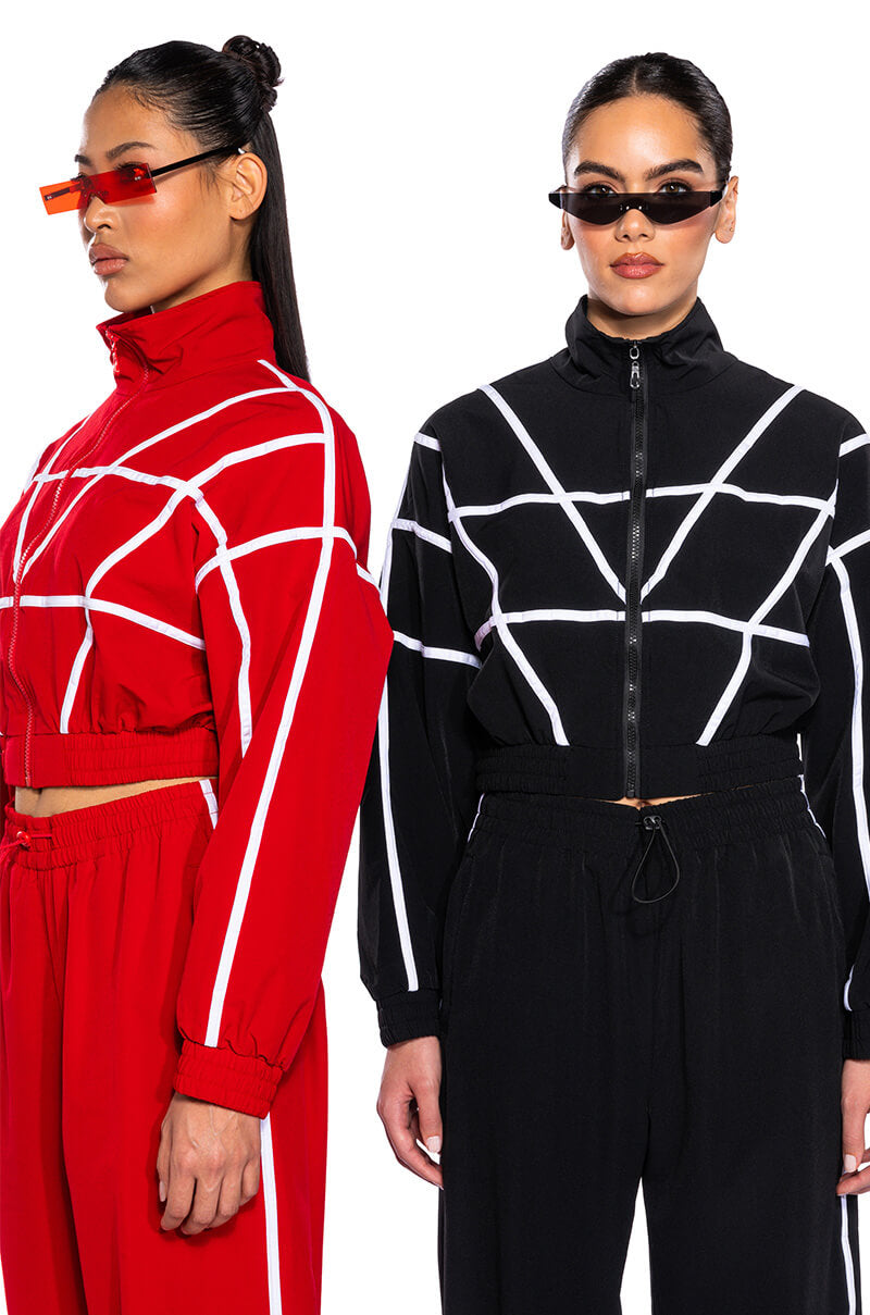 AZALEA WANG TRACK BOMBER