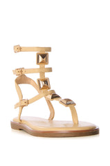 AZALEA WANG GINGKO NUDE GLADIATOR SANDAL