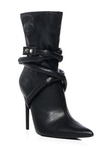 AZALEA WANG RHIANNA BOOTIE IN BLACK