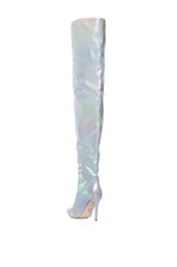 AZALEA WANG MONTY HOLOGRAPHIC BOOT