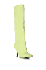 AZALEA WANG REBELITE LIME BOOT