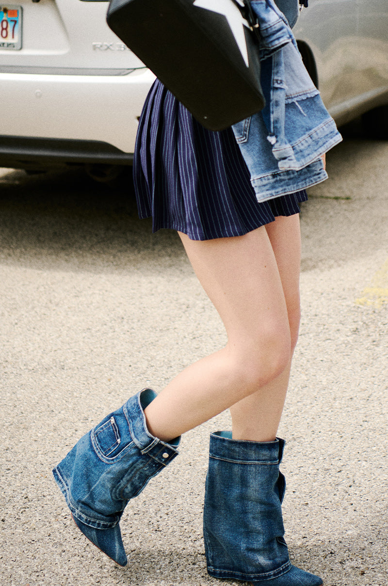 AZALEA WANG REEVES STILETTO BOOTIE