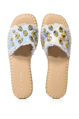 AZALEA WANG SAIRA MULTI EMBELLISHED SANDAL