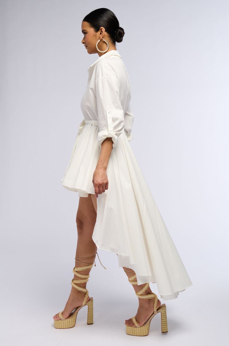 AZALEA WANG WYLIE BEIGE WITH GOLD CHAIN PLATFORM SANDAL
