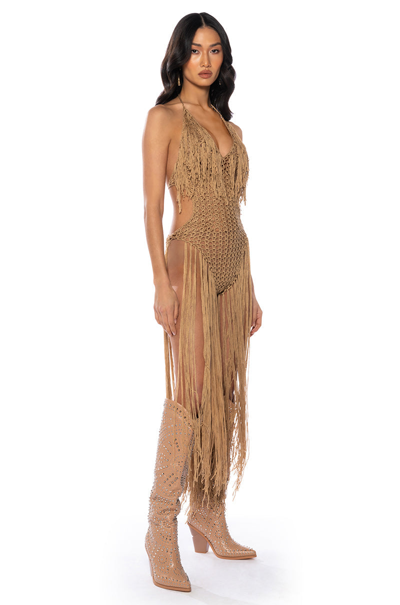 BEACHY KEEN KNIT DRESS