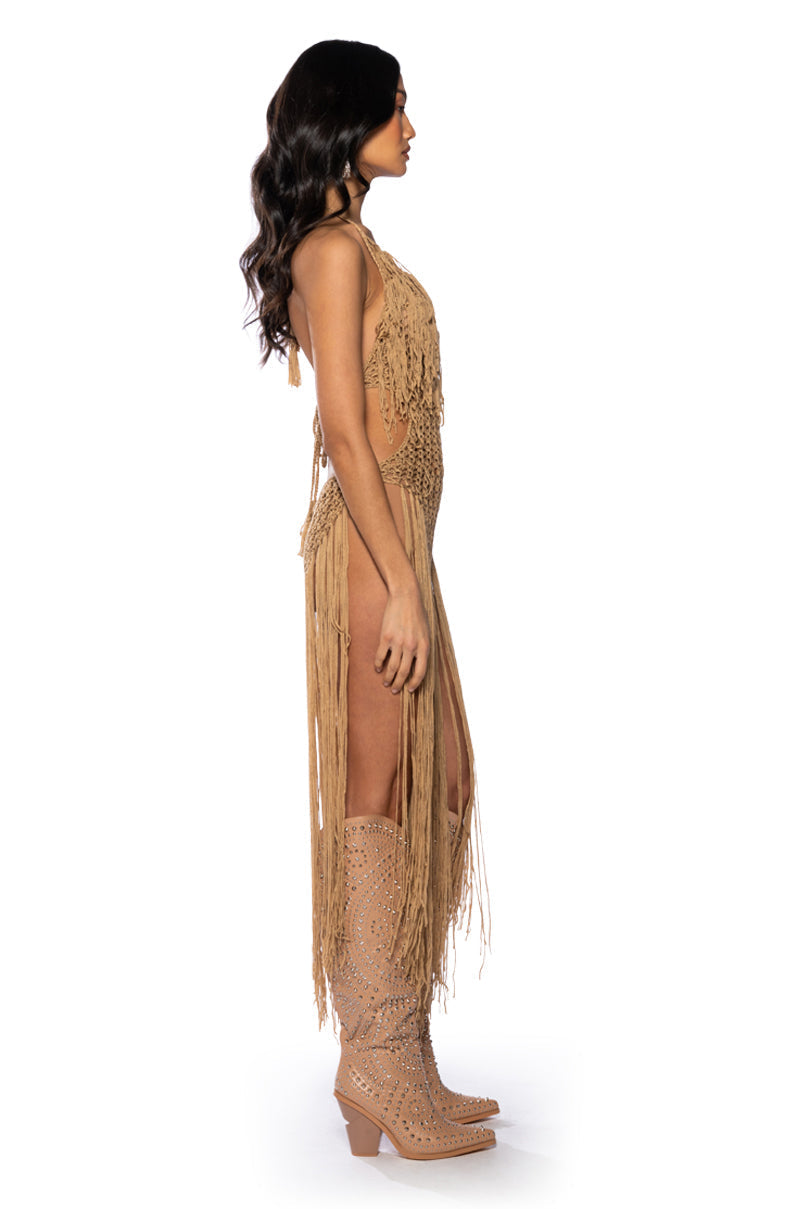 BEACHY KEEN KNIT DRESS