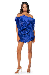 FLOWER POWER MINI DRESS