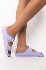 BIRKENSTOCK ARIZONA EVA PURPLE FOG SANDAL